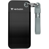 Verbatim Pocket 2 To USB Type-C 3.2 Gen 2 (3.1 Gen 2) Noir, Gris SSD externe Noir/gris, 2 To, USB Type-C, 3.2 Gen 2 (3.1 Gen 2), 1000 Mo/s, 10 Gbit/s, Noir, Gris