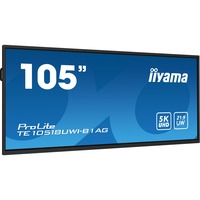 iiyama TE10518UWI-B1AG, Affichage public Noir (Mat)