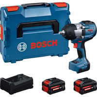 Bosch Clé à chocs sans fil GDS18V-1400 Professional, 18 Volts, Visseuse à choc Bleu/Noir