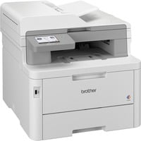 Brother MFC-L8340CDW imprimante multifonction LED 600 x 2400 DPI 30 ppm Wifi Gris clair, LED, Impression couleur, 600 x 2400 DPI, Copie couleur, Impression directe, Blanc