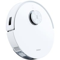 ECOVACS Deebot T10 0,4 L Sans sac Blanc, Robot aspirateur Blanc, Sans sac, Blanc, Rond, 0,4 L, 68 dB, 0,24 L