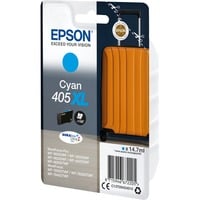 Epson Singlepack Cyan 405XL DURABrite Ultra Ink, Encre Rendement élevé (XL), 14,7 ml, 1 pièce(s), Paquet unique