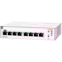 Hewlett Packard Enterprise Aruba Instant On 1830 8G Géré L2 Gigabit Ethernet (10/100/1000), Switch Géré, L2, Gigabit Ethernet (10/100/1000), Full duplex, Grille de montage