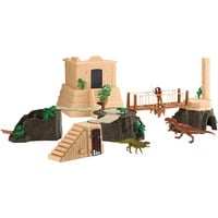 Schleich Grande Conquête du temple perdu, Figurine Action/Aventure, Multicolore, Plastique