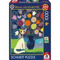 Schmidt Spiele Rosina Wachtmeister: Chat blanc, Puzzle 