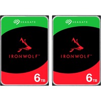Seagate IronWolf NAS 2 x 6 TB SilentWolf Bundle, Disque dur 