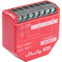 Shelly 1PM Gen4, Relais Rouge