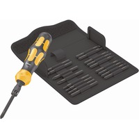 Wera Kraftform Kompakt 900 Imperial Set 1, avec tournevis à frapper, Set d'embouts de vissage Noir/Jaune