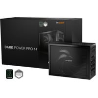 be quiet! Dark Power Pro 14 IO alimentation modulaire 1600 watt Noir, 2x 12V-2x6, 6x PCIe