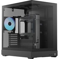 APNX  boîtier midi tower Noir | 2x USB-A | 1x USB-C | RGB | Window
