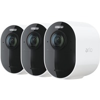 Arlo Ultra 2 Spotlight Caméra de sécurité IP Extérieure 3840 x 2160 pixels Mur, Camera Blanc/Noir, Caméra de sécurité IP, Extérieure, Sans fil, Amazon Alexa & Google Assistant, FCC, CE, IC, EuP1275, WERCS, Mur