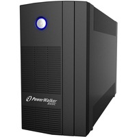 BlueWalker PowerWalker Basic VI 1000 SB FR, UPS Noir