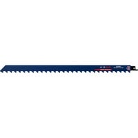 Bosch 2 608 900 413 Lame de scie sauteuse, à chantourner et sabre Lames de scie sabre Carbone 1 pièce(s) Lames de scie sabre, Ciment aéré, Carbone, Bleu, 35 cm, 1,27 cm