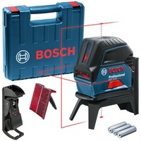 Bosch Combinaison BOSCH GCL 2-15. + valise, Laser Cross Ligne Bleu/Noir, IP54, 1,5 V, 490 g