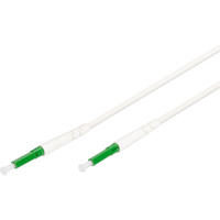 Digitus Câble de branchement FTTH soufflable SM 1F LC/APC 30m Blanc
