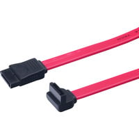 Digitus Câble de connexion SATA, connecteur coudé à 90° Rouge