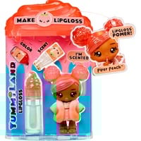 MGA Entertainment Yummiland Lipgloss Doll- Piper Peach, Poupée Mini poupée, Femelle, 4 an(s), Garçon/Fille, Multicolore