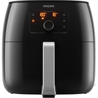Philips Avance Collection Premium HD9650/90 Airfryer XXL 7,3L, 13-en-1, jusqu'à 6 portions, Friteuse à air chaud Noir, 3L, 13-en-1, jusqu'à 6 portions, Friteuse d’air chaud, 1,4 kg, Élimination de la graisse, 60 min, Unique, Noir