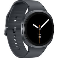 Samsung Galaxy Watch 8 3,3 cm (1.3") AMOLED 40 mm Numérique 438 x 438 pixels Écran tactile 4G Graphite Wifi GPS (satellite), Smartwatch Gris, 3,3 cm (1.3"), AMOLED, Écran tactile, 32 Go, GPS (satellite), 30 g