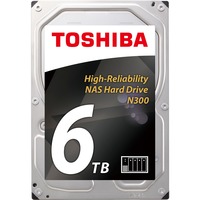 Toshiba N300 6 To, Disque dur HDWG460UZSVA, SATA/600, 24/7, En vrac