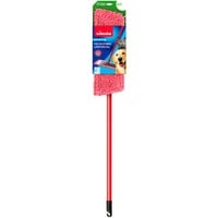 Vileda Balai à franges Pet Pro MICROFIBRE UNIVERSAL, Serpillère Rouge