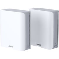 ASUS ZenWiFi BT7 BE9400 - Pack de 2, Routeur Blanc, Blanc, Interne, Routeur maillé, Énergie, 538,8376 m², Tri-bande (2,4 GHz / 5 GHz / 6 GHz)