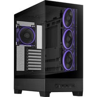 ASUS boîtier midi tower Noir | 2x USB-A | 1x USB-C | RGB | Verre Trempé