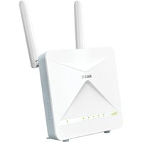 D-Link EAGLE PRO AI Routeur AX1500 4G G415, WLAN-LTE-Routeur Wi-Fi 6 (802.11ax), Bi-bande (2,4 GHz / 5 GHz), Ethernet/LAN, 4G, Bleu, Blanc, Routeur
