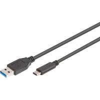 Digitus Câble de connexion USB 3.2 Gen 1 USB-A > USB-C Noir