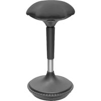 Digitus Tabouret de bureau ergonomique / aide à la position debout, Siège Noir