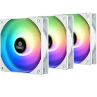 Enermax HF120 ARGB ventilateurs de boîtier Blanc, 3 pièces, 120 x 120 x 25 mm, PWM