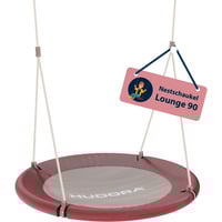 HUDORA Balançoire nid Lounge 90 Rouge