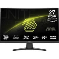 MSI MAG 275CQFDE E18 27" Moniteur gaming incurvé Noir, 1x DisplayPort, 2x HDMI, 180 Hz