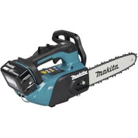 Makita Tronçonneuse à batterie avec poignée supérieure DUC258Z02, 18 Volts, Scie à chaîne Rouge
