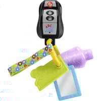 Mattel Rires et Éveil ® – ® – Mes Premières Clés d’Activité, Anneau à mordre 0,5 an(s), Batteries requises, LR44, Plastique, Multicolore