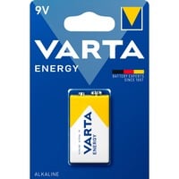 VARTA Pile Energy E-Block 6LR61, 9 volts, Batterie 