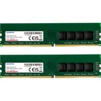 ADATA Premier AD4U32008G22-DTGN module de mémoire 16 Go 2 x 8 Go DDR4, Mémoire vive Vert, 16 Go, 2 x 8 Go, DDR4, 3200 MHz, 288-pin DIMM