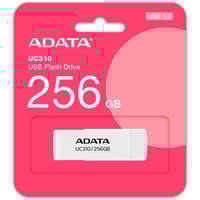 ADATA UC310 lecteur USB flash 256 Go USB Type-A 3.2 Gen 1 (3.1 Gen 1) Blanc, Clé USB Blanc, 256 Go, USB Type-A, 3.2 Gen 1 (3.1 Gen 1), 100 Mo/s, Pivotant, Blanc