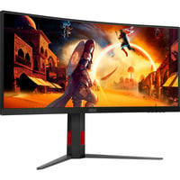 AOC CU34G4Z 34" Moniteur UltraWide gaming incurvé Noir (Mat), 1x DisplayPort, 2x HDMI, 2x USB-A, 240 Hz
