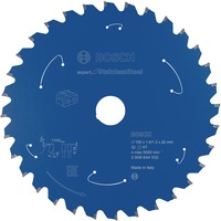 Bosch 2 608 644 532 lame de scie circulaire 15 cm 1 pièce(s) Acier inoxydable, 15 cm, 2 cm, 1,3 mm, 5000 tr/min, 1,6 mm