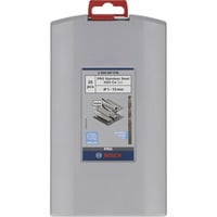 Bosch Coffrets de forets à métaux rectifiés HSS-Co (cobalt), Jeu de mèches de perceuse Perceuse, Ensemble de forets, Alliage d'acier, Fonte, Acier sans alliage, Acier inoxydable, 135°, Acier rapide en alliage de cobalt (HSS-Co), Tige cylindrique