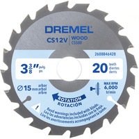 Dremel Lame de scie circulaire pour bois Blueprint 85 mm 