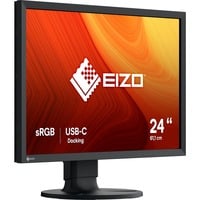 EIZO ColorEdge CS2400R 24" Moniteur Noir, 1x DisplayPort, 1x HDMI, 1x USB-C, 4x USB-A