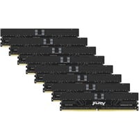 Kingston FURY FURY 256 Go 6000 MT/s DDR5 ECC Reg CL32 DIMM (kit de 8) Renegade Pro XMP, Mémoire vive Noir, 256 Go, 8 x 32 Go, DDR5, 288-pin DIMM, Noir