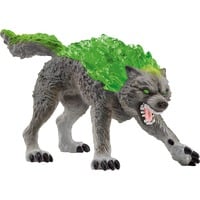 Schleich ELDRADOR CREATURES Loup de Pierre, Figurine 7 an(s), Vert, Gris, Plastique