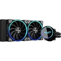 Alpenföhn Gletscherwasser 240 AiO RGB, Watercooling Noir, Connecteur de ventilateur PWM à 4 broches