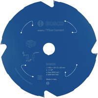 Bosch 2 608 644 555 lame de scie circulaire 16,5 cm 1 pièce(s) 16,5 cm, 2 cm, 8500 tr/min, TCG (Triple Chip Grind), 10°, 10°