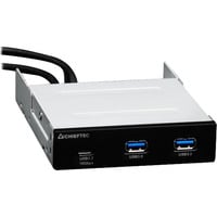 Chieftec MUB-3003 Obturateur de baie de lecteur Noir, Panneau avant Noir, Noir, 102 mm, 135 mm, 25 mm, 300 g, 1 pièce(s)