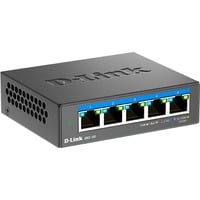 D-Link Switch non administrable 5 ports multi-Gigabit 2,5G 5G, Non-géré, L2, 2.5G Ethernet (100/1000/2500)