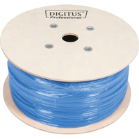Digitus Câble de pose professionnel Cat.6a U/FTP simplex, Eca Bleu